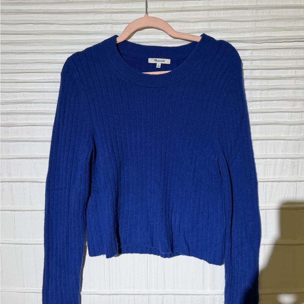 Madewell Royal Blue Knit Sweater